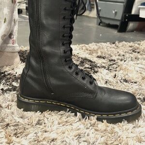 Doc Martens Tall Boot Black Leather